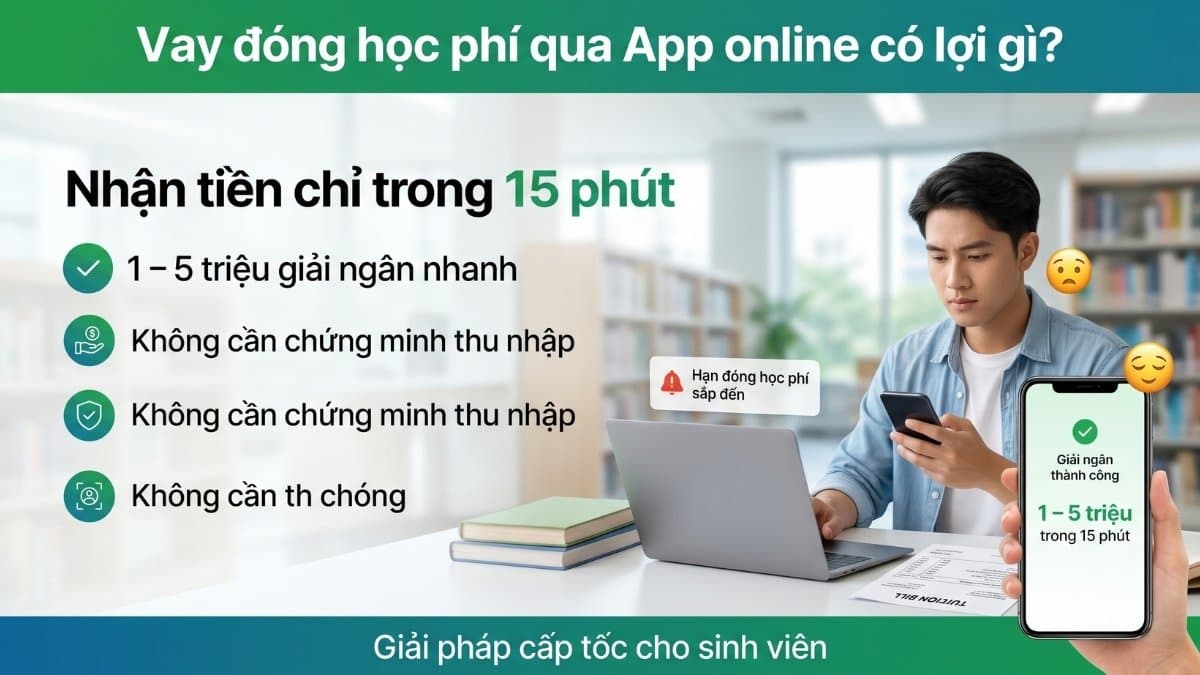Vay Tiền Đóng Học Phí Sinh Viên: Cách Chọn 2026