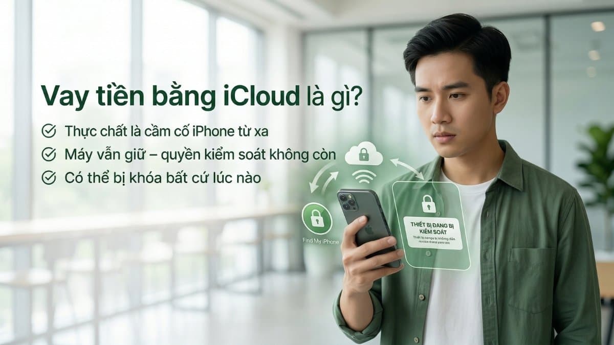 Ảnh minh họa Vay Bằng iCloud iPhone: Rủi Ro Và Cách Xử Lý