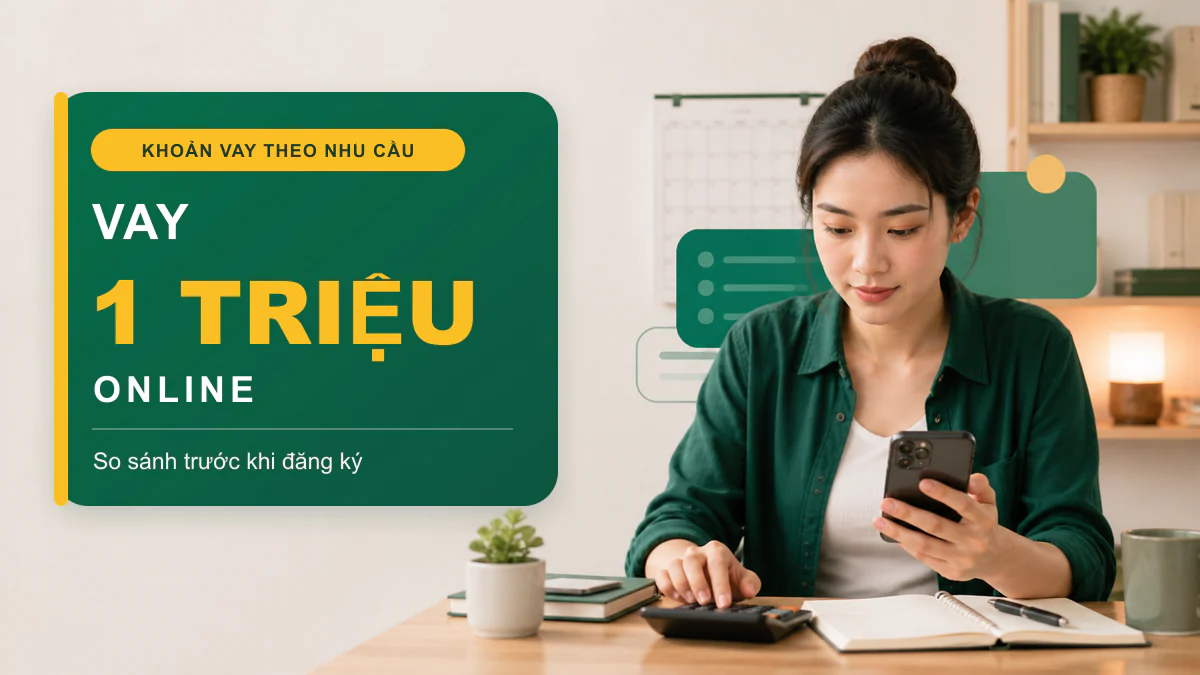 Ảnh minh họa Vay Nhanh 1 Triệu Online: Điều Kiện Và Cách So Sánh