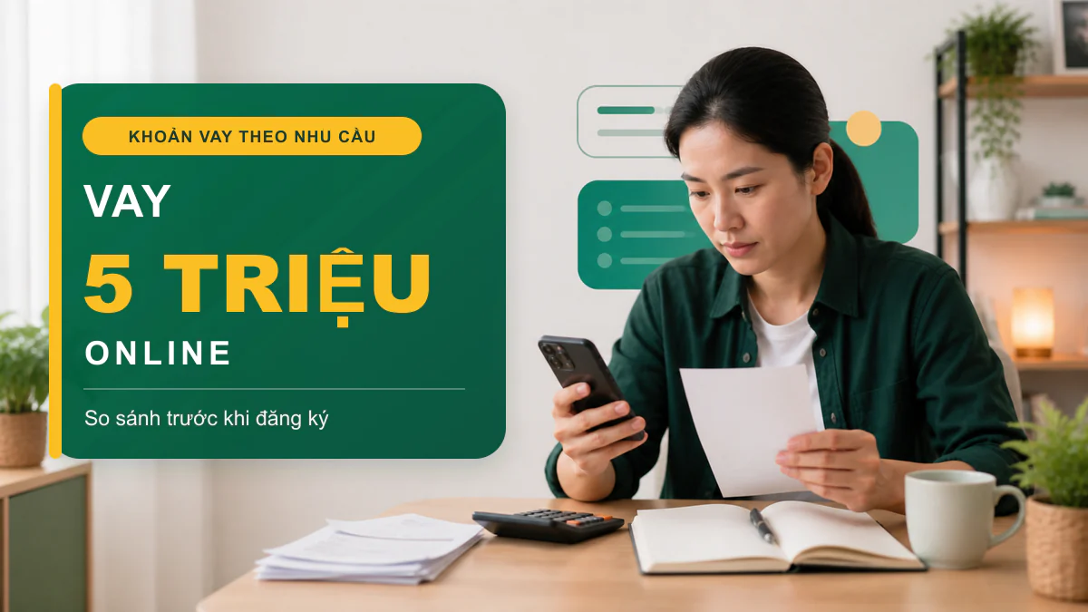 Ảnh minh họa Vay 5 Triệu: Điều Kiện, Khả Năng Trả Và Rủi Ro