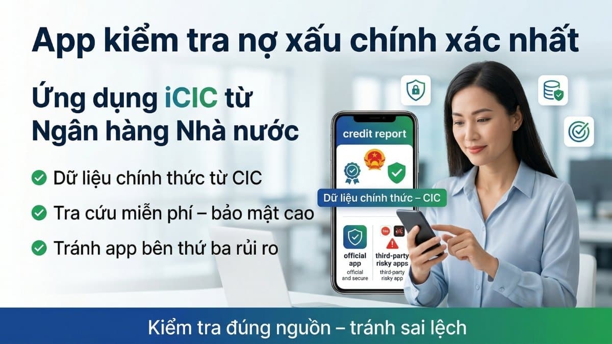 Cách kiểm tra nợ xấu trên điện thoại miễn phí bằng CCCD | Vay Ở Đâu