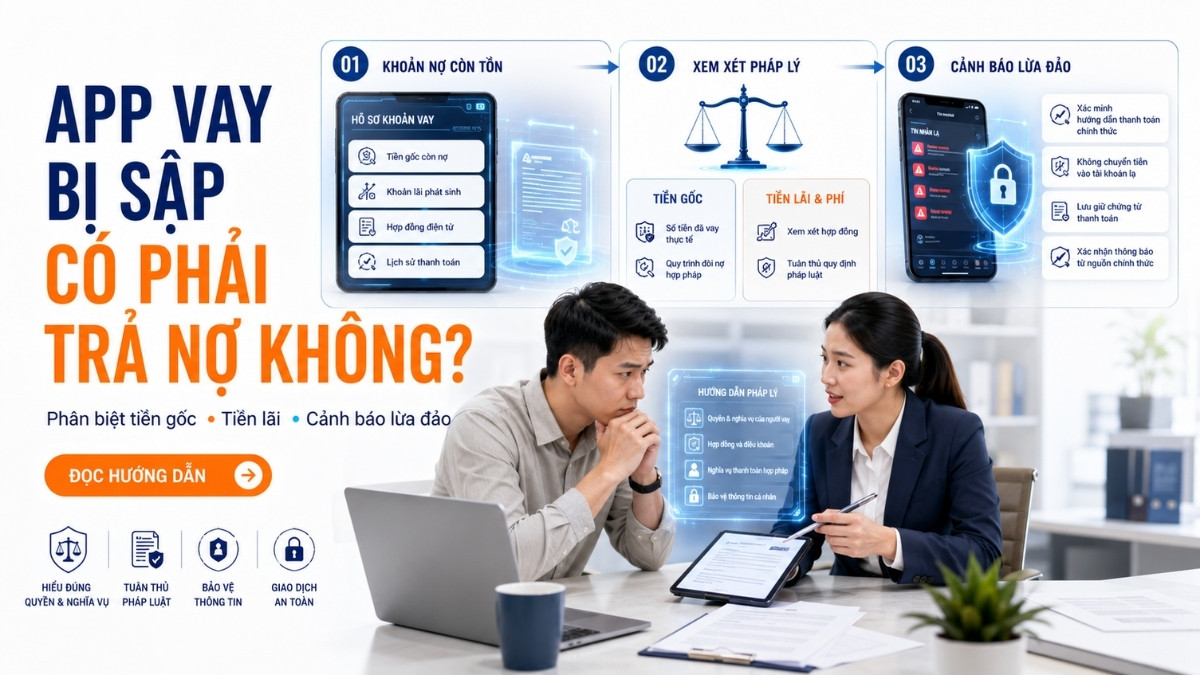 Đang nợ app bị sập có phải trả không - Phần lãi suất vượt trần 20% tự động vô hiệu