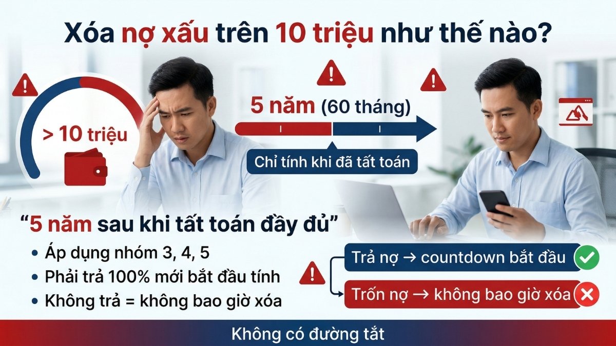 Cach xoa no xau tren CIC Vay Ở Đâu 4