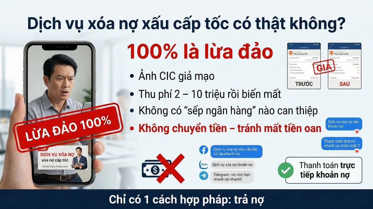 Cach xoa no xau tren CIC Vay Ở Đâu 5
