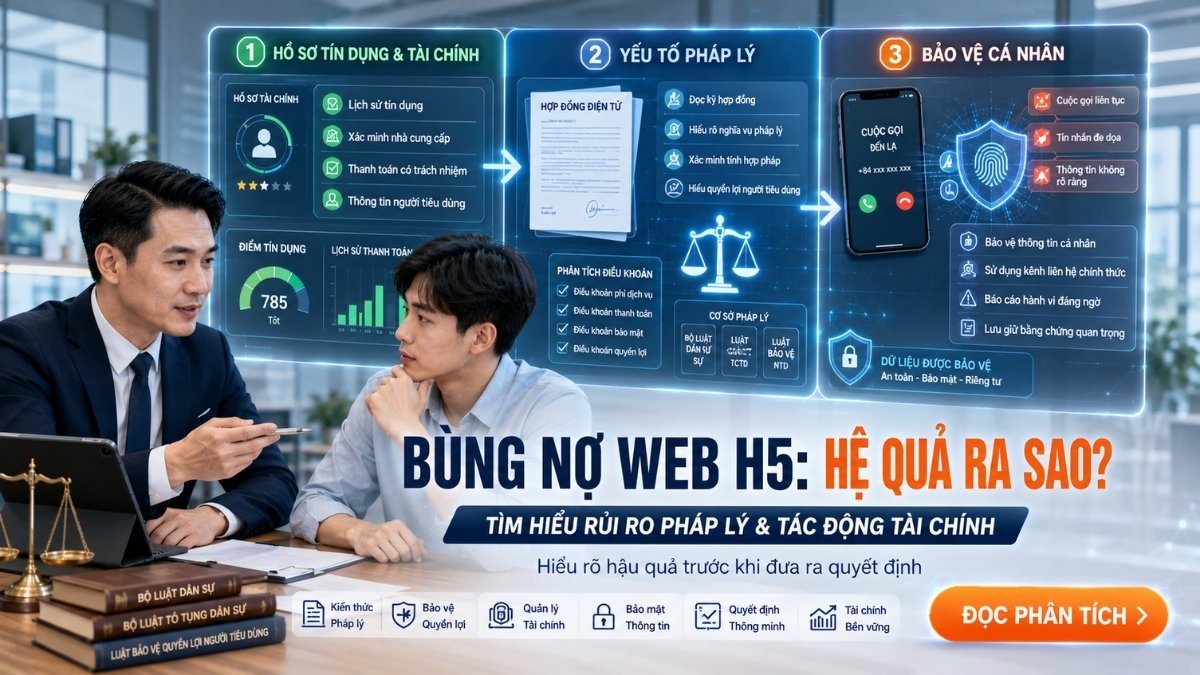 Bị lưu thông tin danh sách đen blacklist khi bùng nợ H5 | Vay Ở Đâu