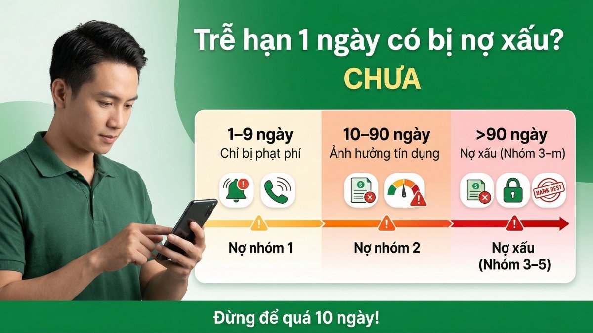 Phi phat tre han khi vay tra gop thang Vay Ở Đâu 3