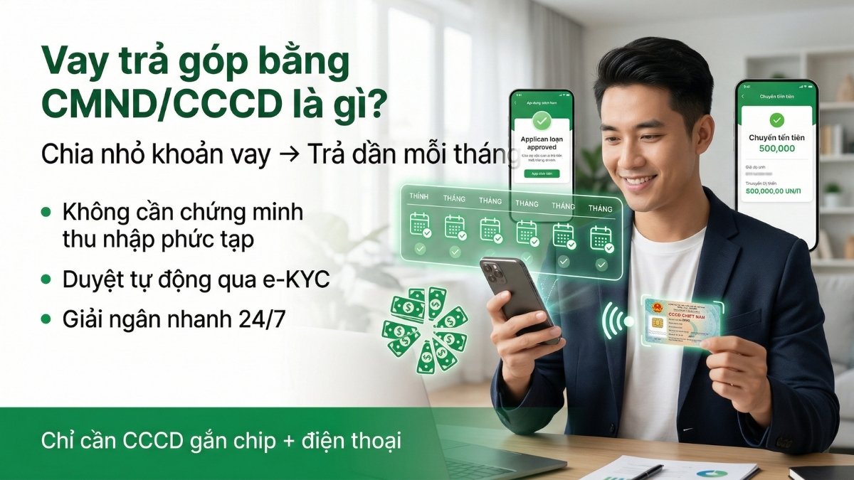 Vay tra gop hang thang chi can CMND CCCD Vay Ở Đâu 2