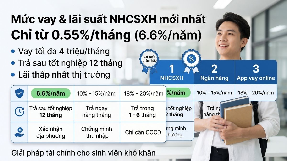 Bộ hồ sơ vay vốn sinh viên theo hướng dẫn chính sách