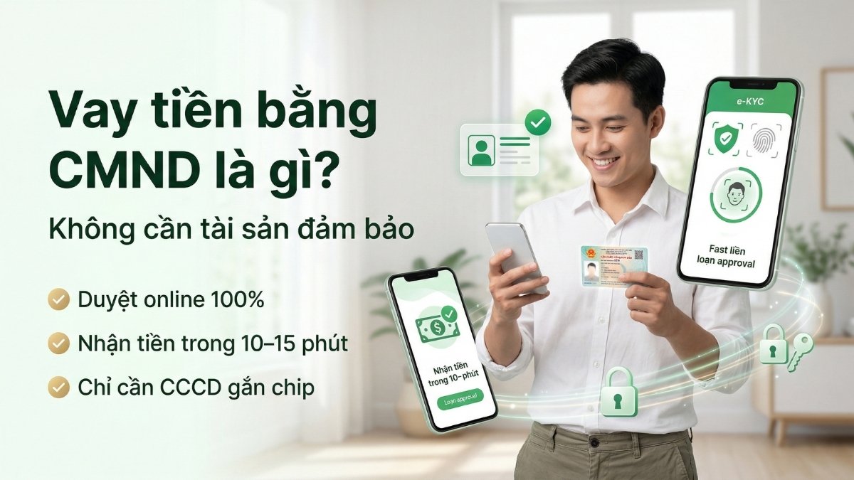 Hướng dẫn vay tiền bằng CCCD CMND và bảo vệ dữ liệu cá nhân